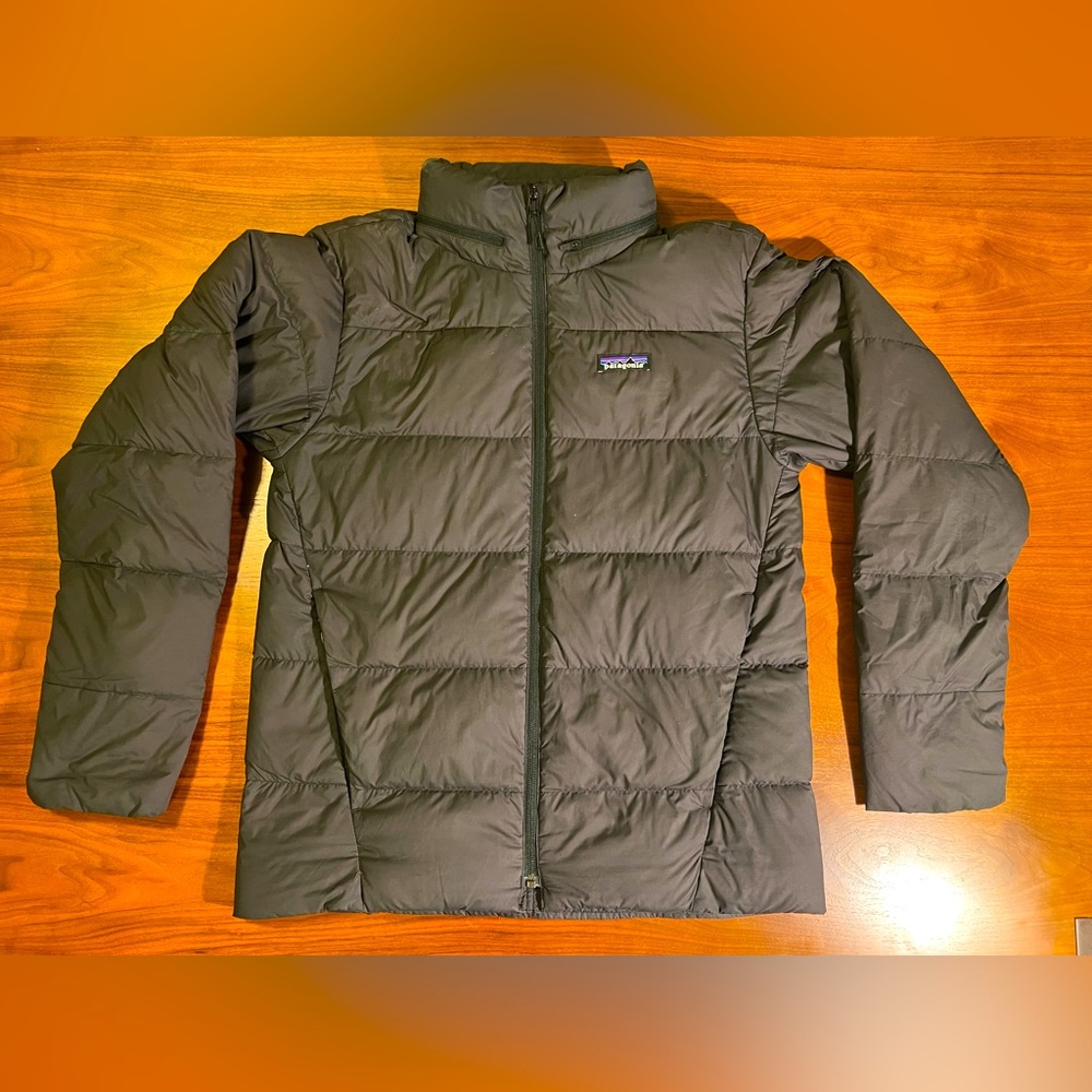Patagonia Men’s Silent Down Jacket with zip-out hood